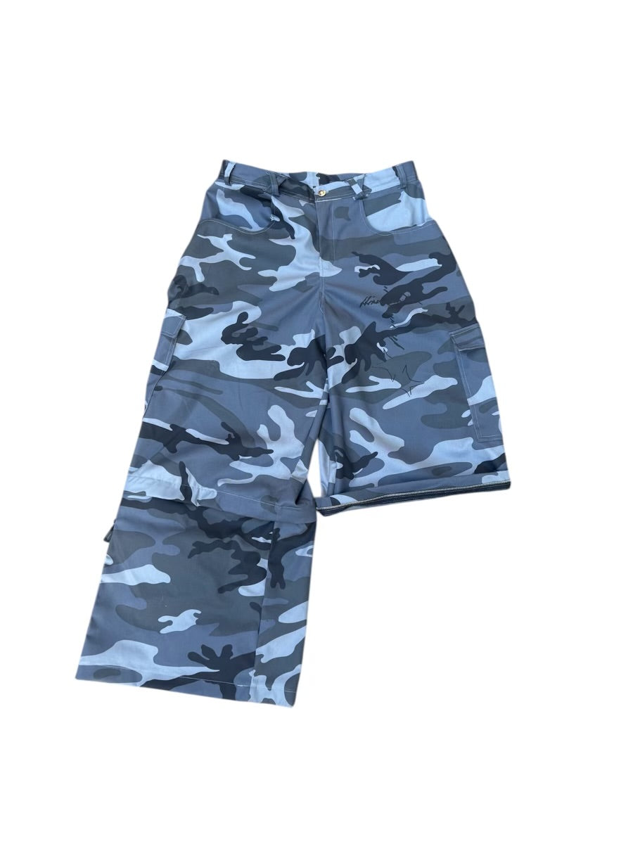 Shanti Zip Grey Camo pants
