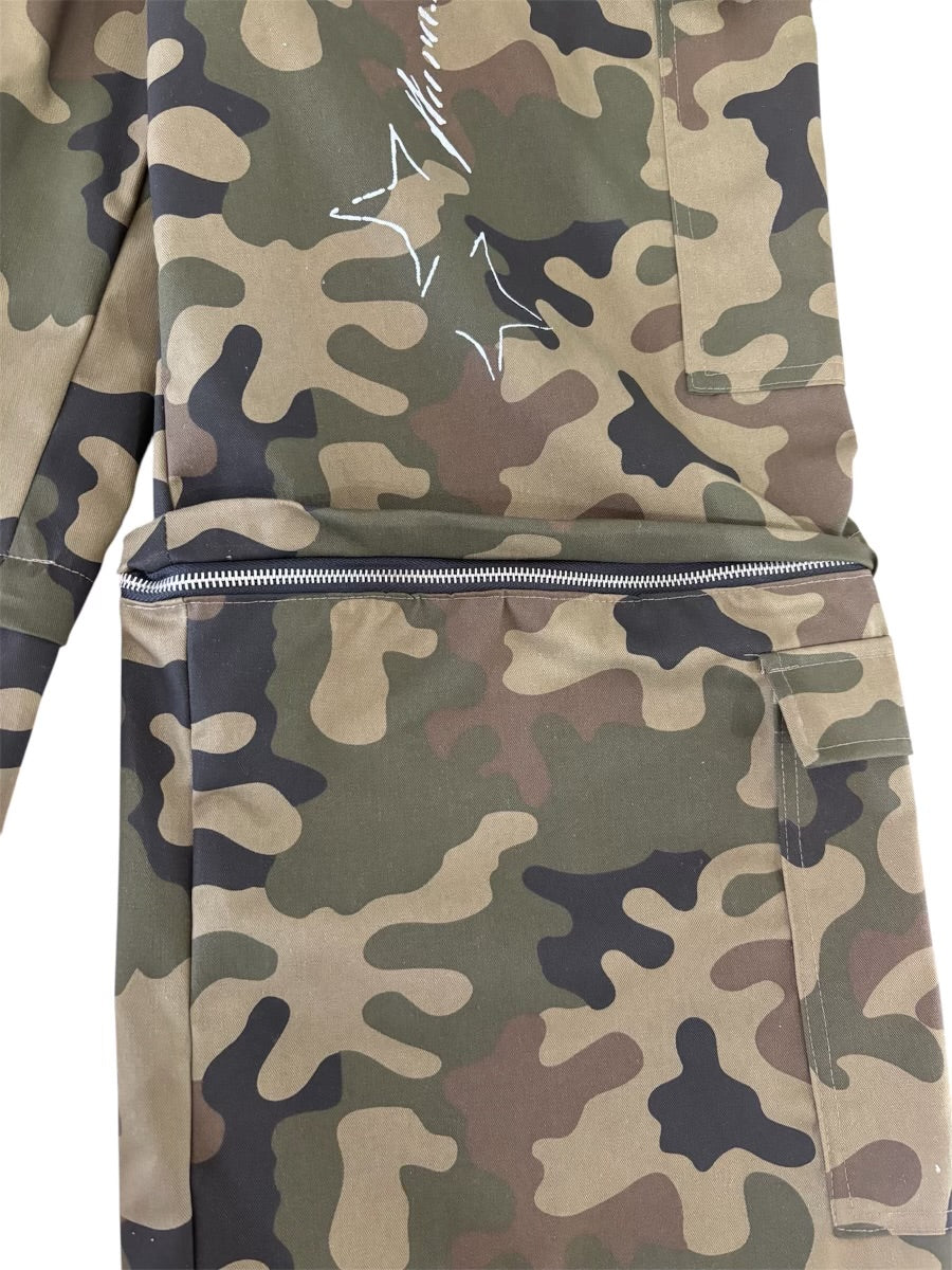 Combat Zip Camo Pants