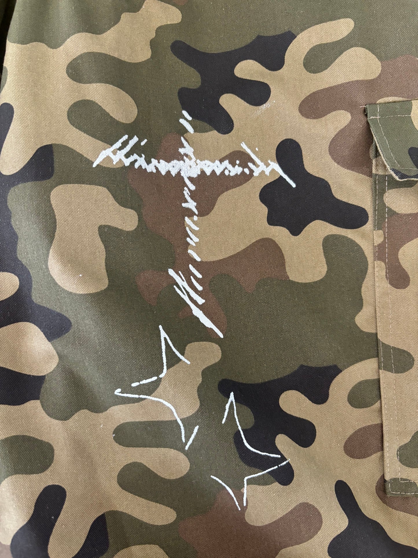 Combat Zip Camo Pants