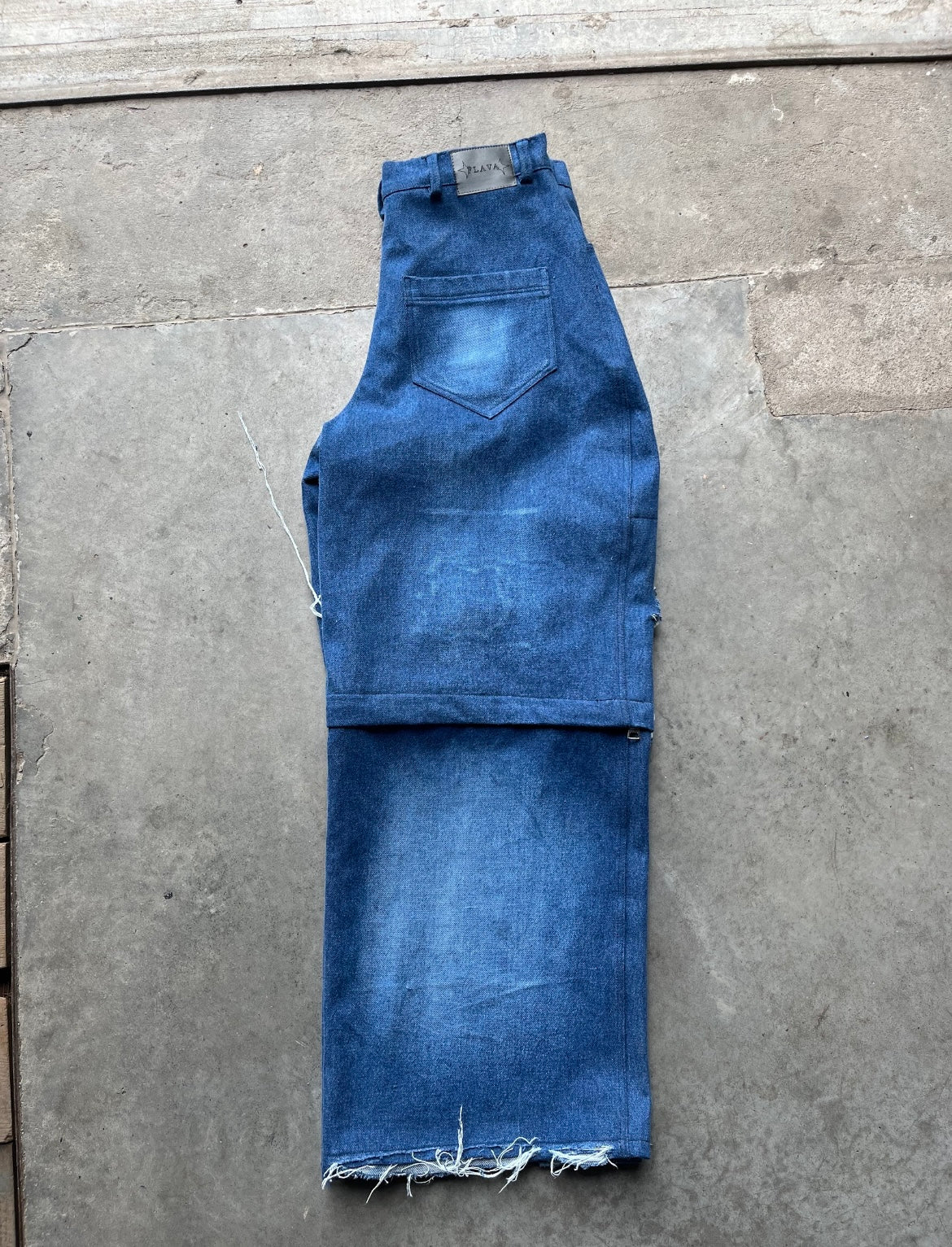 Only Blessed Zipped Baggy Jeans