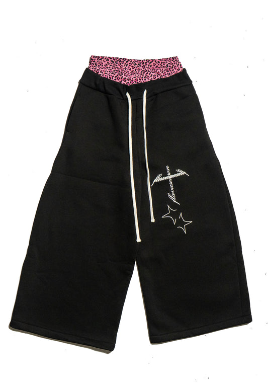 Asylum Sweatpants Black//Pink