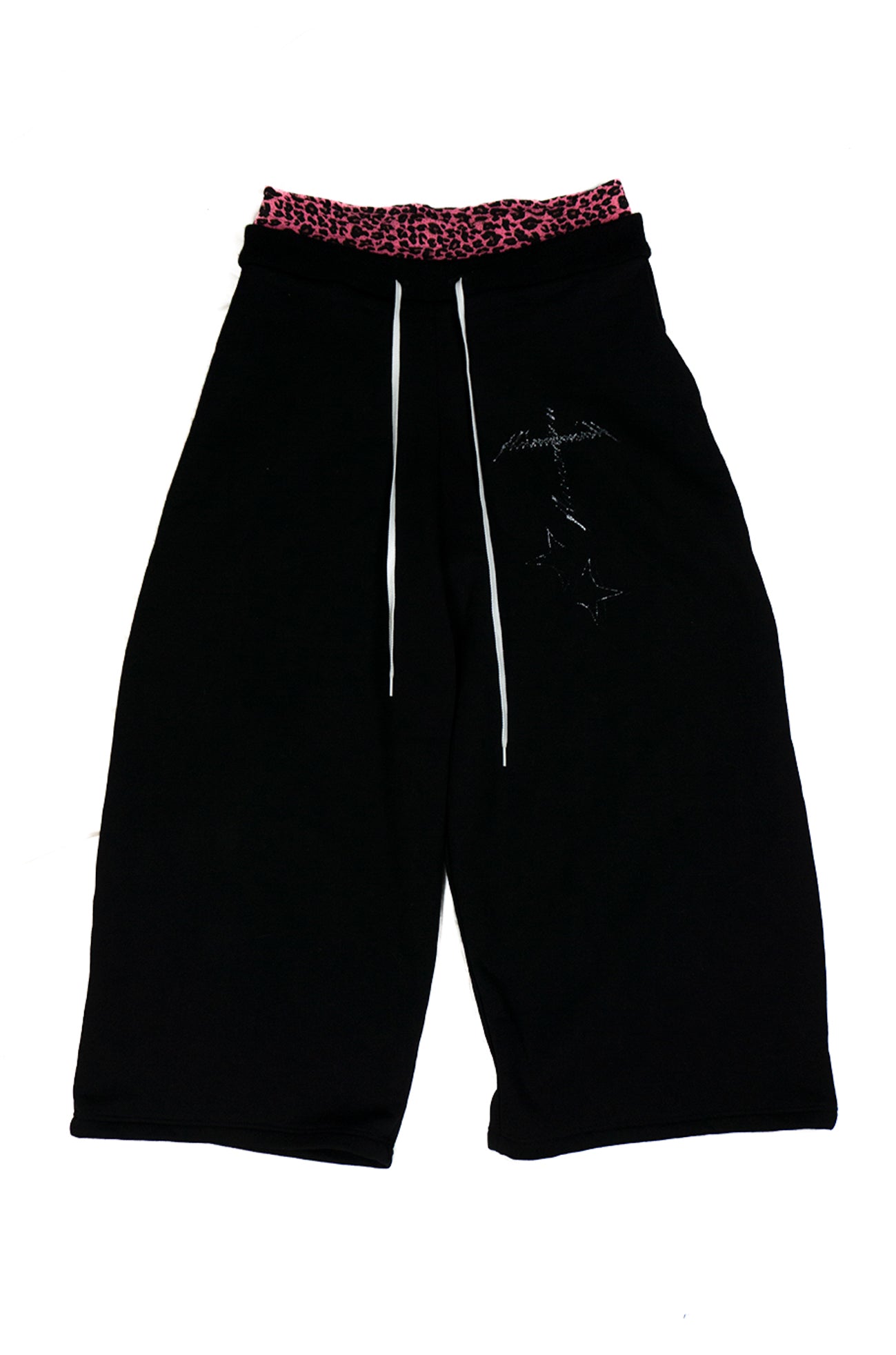 Asylum Sweatpants Black//Pink