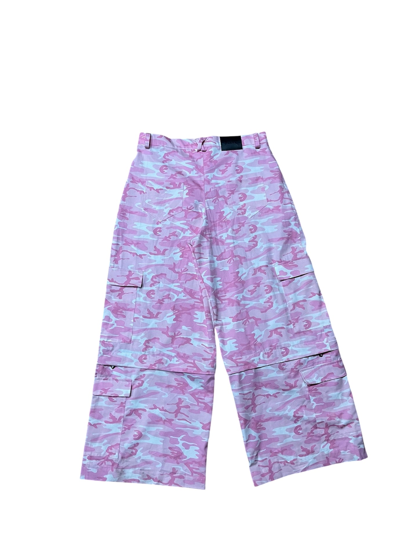 Pink Camo Zip Pants 2in1