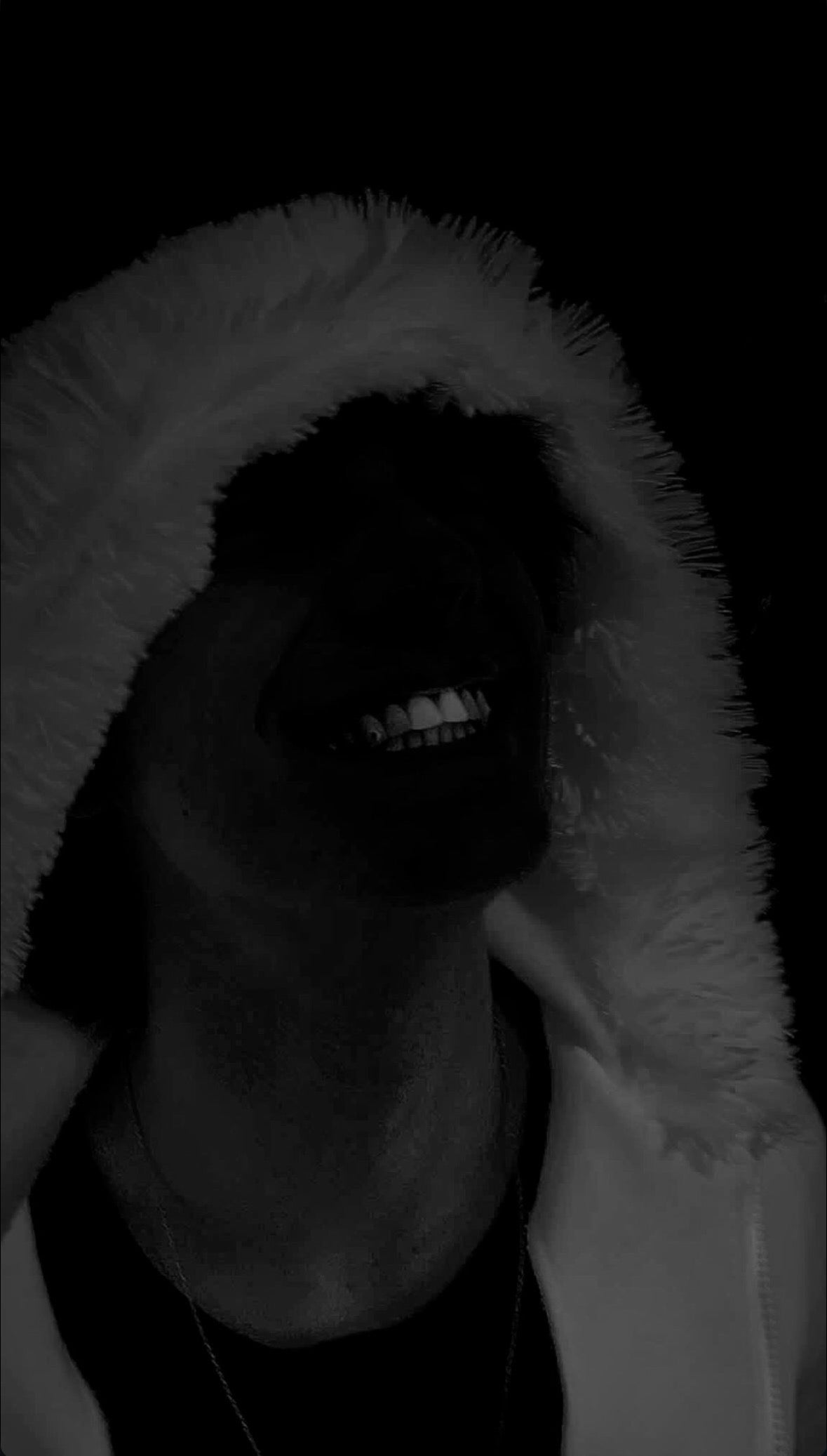 Flava White Fur Hoodie