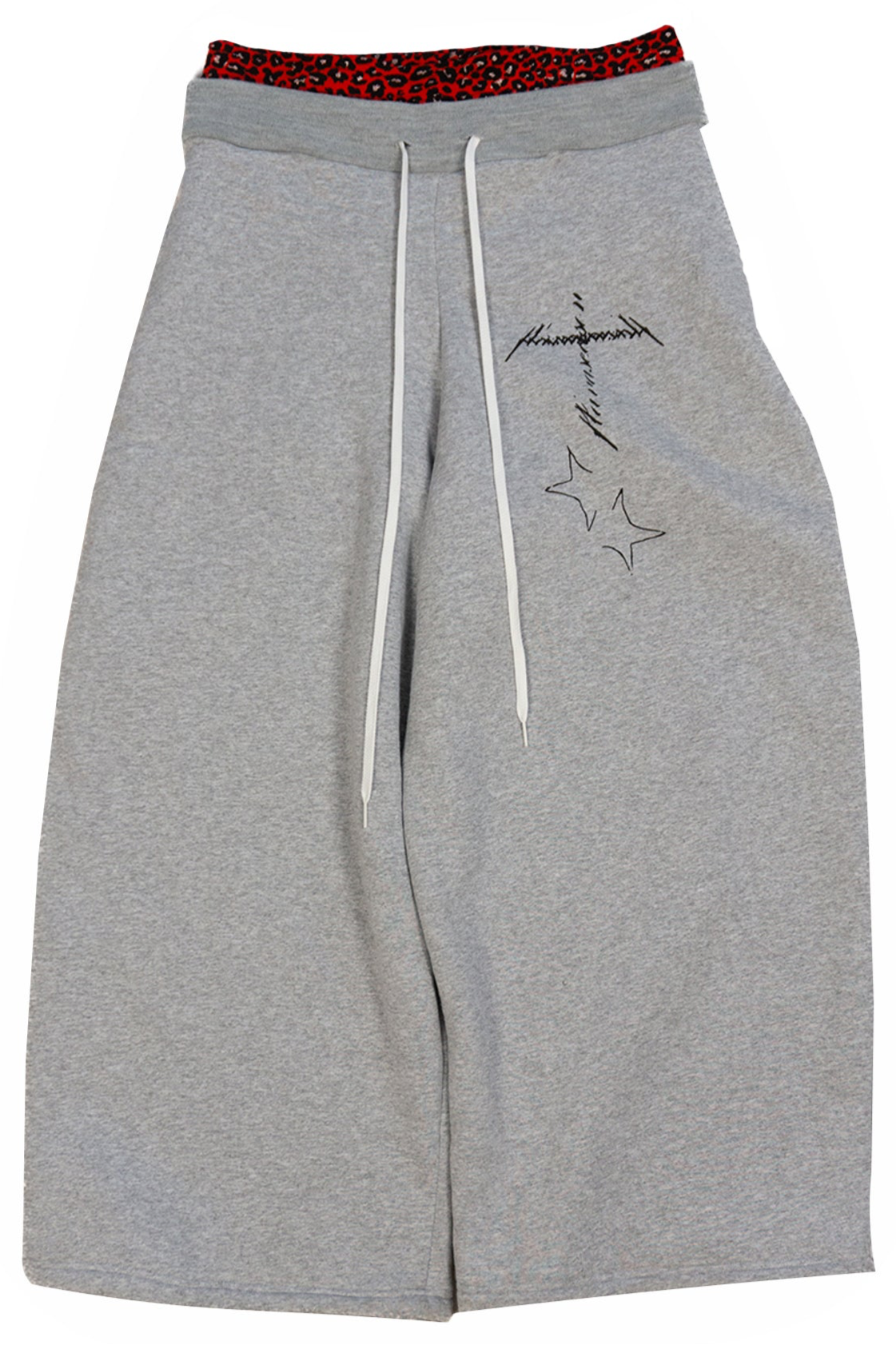 Asylum Sweatpants Grey//Red