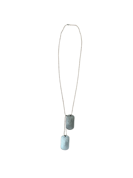 Orda Silver Dog Tag FLV