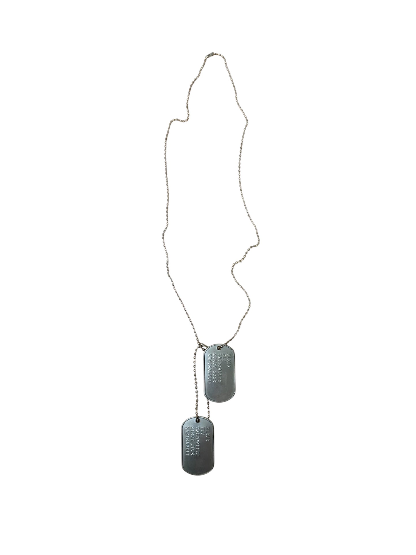 Orda Silver Dog Tag FLV