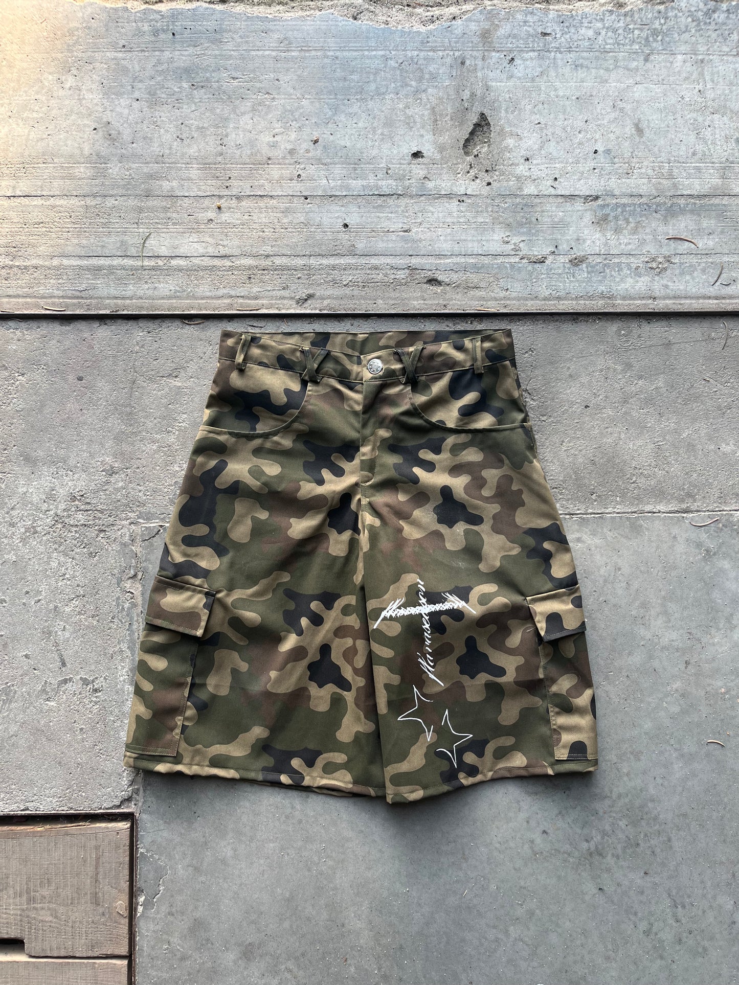 C0MB4T Cargo Jorts