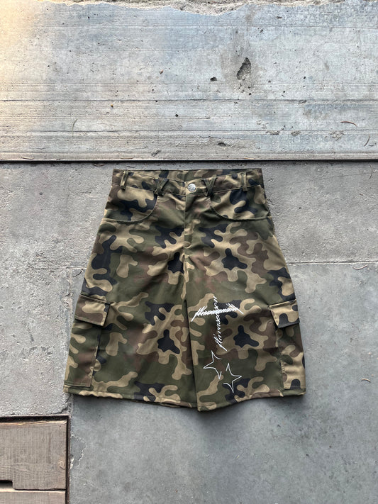 C0MB4T Cargo Jorts