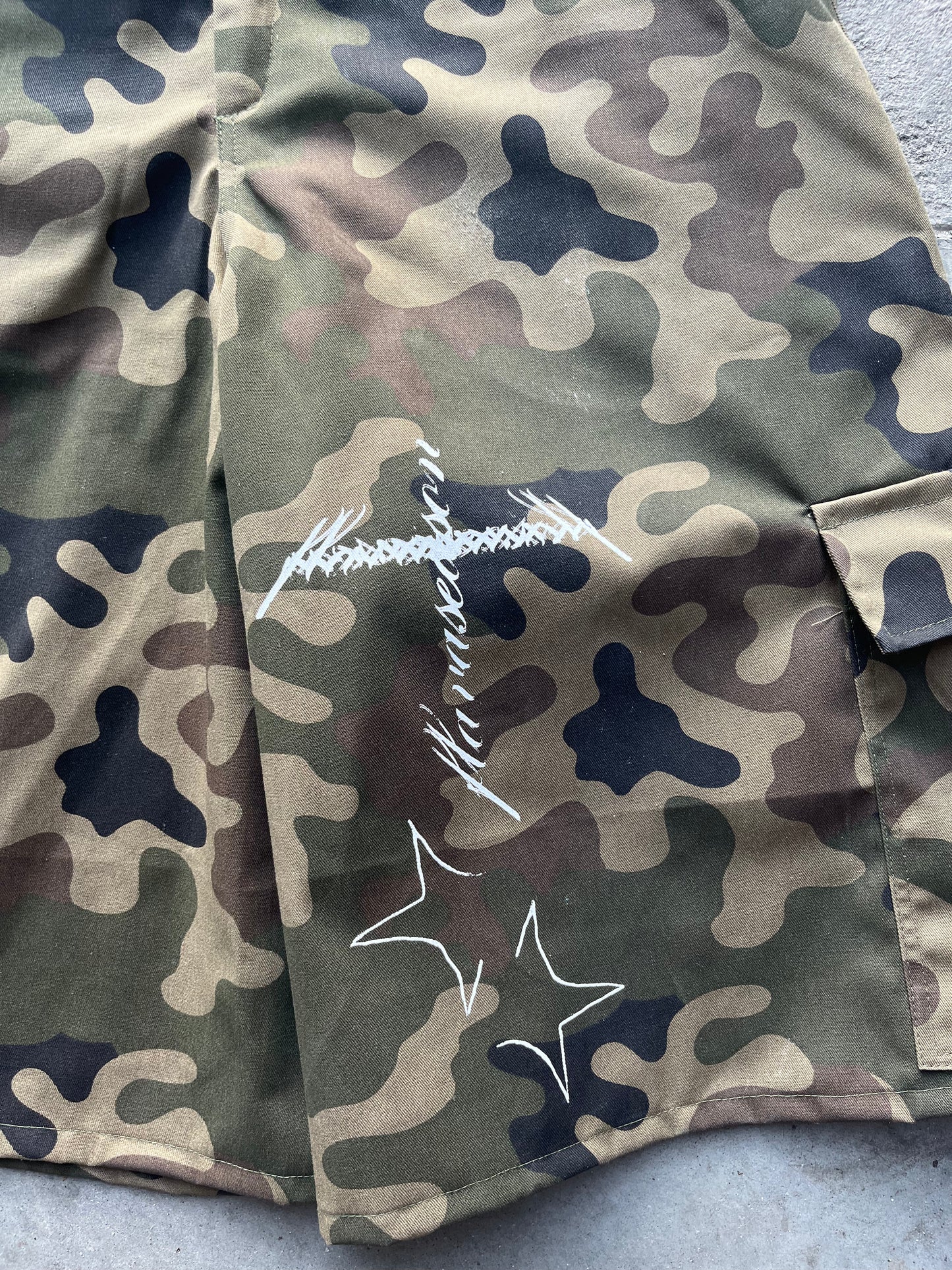 C0MB4T Cargo Jorts